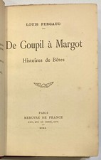 PERGAUD. Louis. De Goupil à