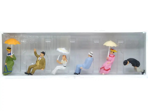 Preiser personnages assis - preiser,