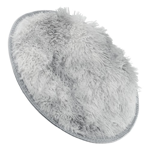 Tapis rond hirsute - hirsute, cercle
