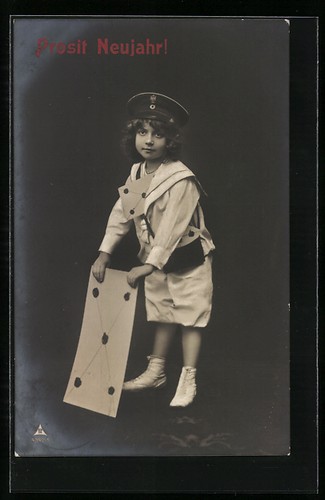 Carte postale jeune garçon