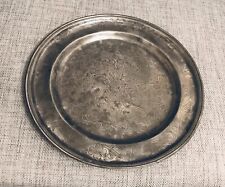 Plat de venaison 18e étain, Abbeville poinçonnè