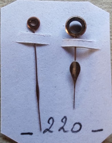 Aiguilles pour montre - , à