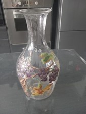 Carafe En Verre Emaillee Legras Carafe A Vin