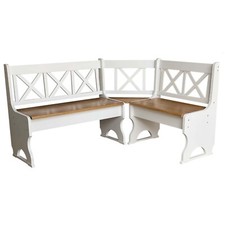Banc d'angle en pin BOIS
