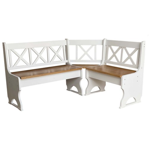 Banc angle pin bois - banc, en