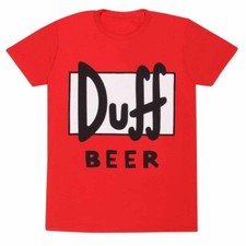 T-shirt rouge Duff beer The