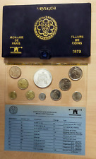 MONNAIS - COFFRET FDC 1979 AVEC 50 FRANCS ARGENT HERCULE