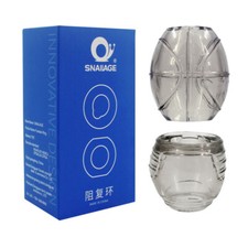 2Pcs TPE Penis Glans_Foreskin