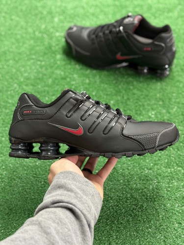 Nike shox black varsity red - nz,