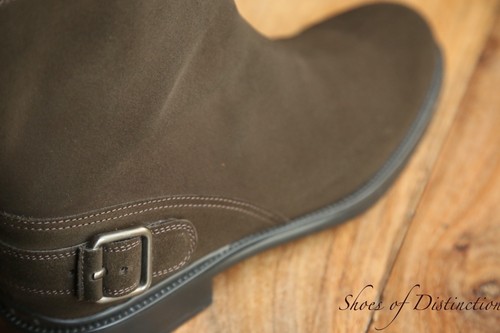 Chaussures bottes zippées - , en