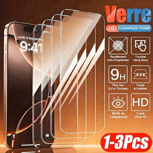 Vitre verre trempé iphone - verre, 17