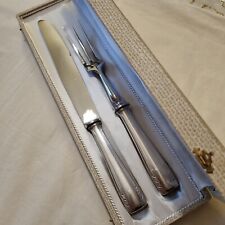 Paire De Couverts à Viande - Métal Argenté - Inox -Argenterie- XXE 