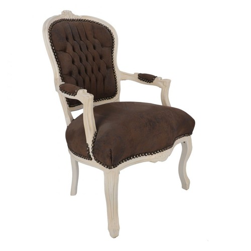 Fauteuil chaise bois - en,