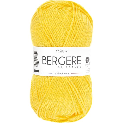Pelote laine jaune - de,