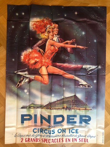Affiche cirque pinder on - affiche,