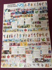 Tintin Calendrier 1981 Complet