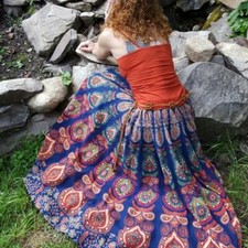 Jupe Boho Inde Jupe