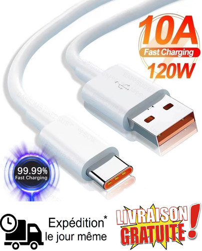 Câble usb vers type pour - câble,