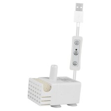 Mini pompe d'aquarium USB réglable 3 W 130 l/h pour fontaine intérieure