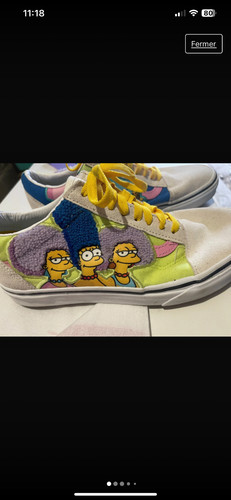 Vans simpson marge ses - simpson, et
