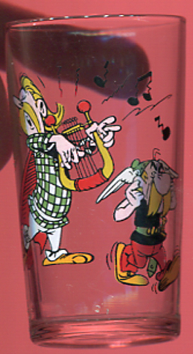 Uderzo verre moutarde - verre,
