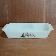 Plat À Gratin Rectangulaire Arcopal Modèle Marguerite, Collection, Vintage