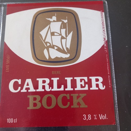 Ancienne étiquette bière