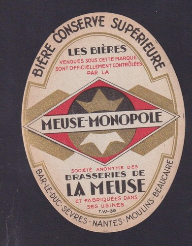 Ancienne étiquette alcool - ancienne,