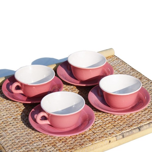Set tasses et soucoupes - set,