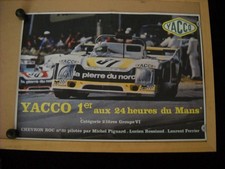 AFFICHE POSTER YACCO 24 H DU