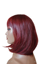 Perruque Rouge Lisse 12 Pouces