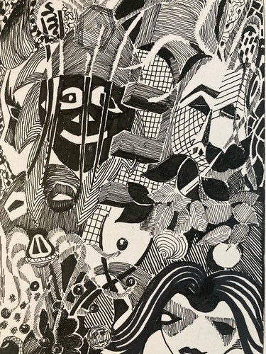 Très beau dessin - très,