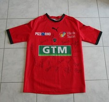 2008  RCT TOULON  MAILLOT  XXL  RUGBY AVEC  AUTOGRAPHES  GTM
