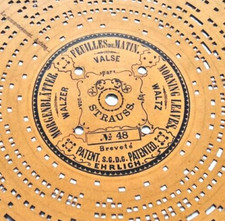 ORGAN disc Ariston organette