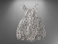 Bloomer beige à motifs imprimés et bretelles croisées dans le dos