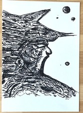 Dessin encre dans le style