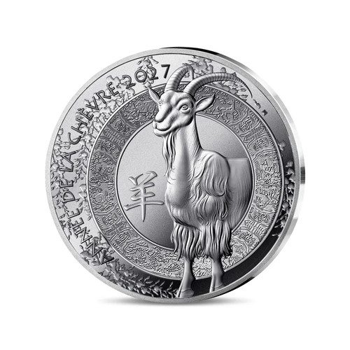 Année chèvre monnaie - la,