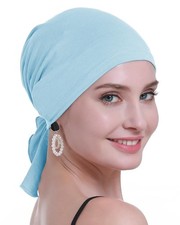 Foulard chimio en bambou pour femmes souffrant de perte de cheveux - Turban d...