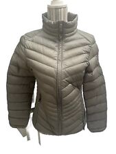 DOUDOUNE LEGERE  DUVET  FEMME CANADIAN PEAK VERT KAKI TAILLE 2/M SOIT 38.40