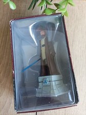 Figurine Plomb " Obi-Wan Kenobi " Star Wars Jeu d'échecs Chess Altaya Jedi