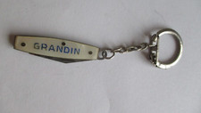 porte clé vintage PETIT canif ( 4 cm replié ) vins Grandin