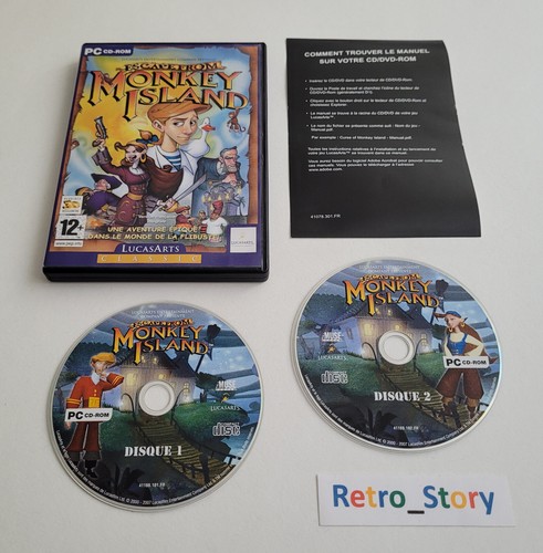 Escape from monkey island pc - escape,