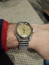 Montre Yema Sous Marine Automatic Fonctionne Vintage Acier 35 mm