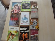 Lot 10 Livres CYCLISME VELO Course Tour de France Sport Divers 