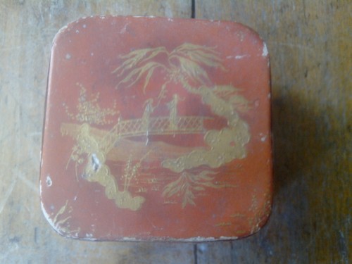 Rare ancienne boite poudre - boite,