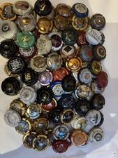 Lot 100 Capsules   CHAMPAGNE Différentes  Sans Générique  bon État  Voir Photo