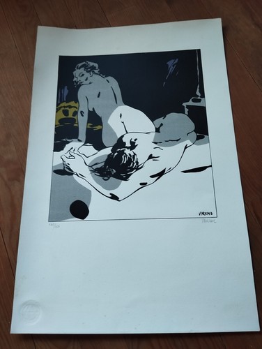 Sérigraphie alex varenne - alex,
