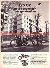 Publicité CZ 125 1975