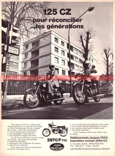 Publicité 125 1975 - 125,
