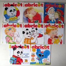  "ABRICOT" Lot de 8 Magazines - Années 2013/14/16/18 - FLEURUS - 3 à 5 ans